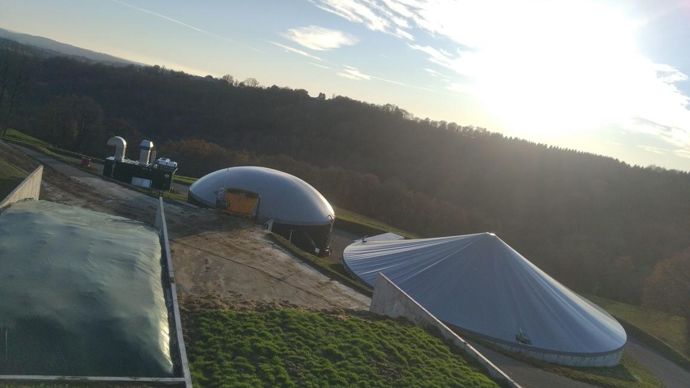 Mis en service en août 2021, le site de Viazac est le premier à avoir démarré la méthanisation des effluents.